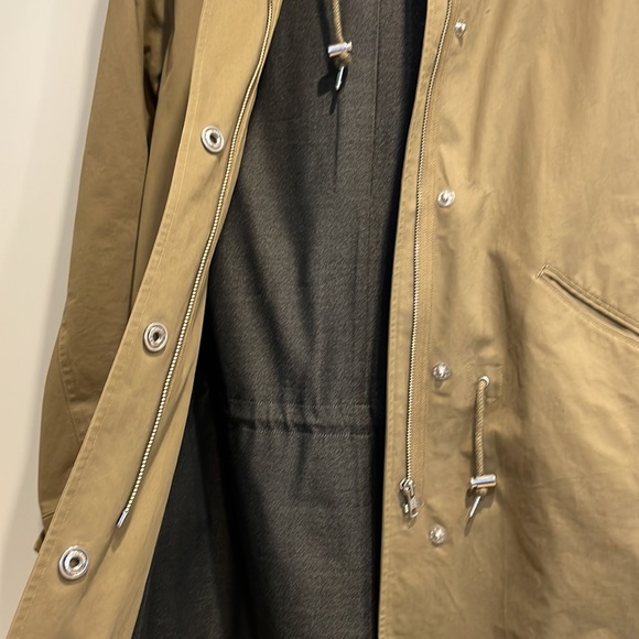 A.P.C. Outerwear Hooded Lined Parka Jacket - Picture 7 of 9